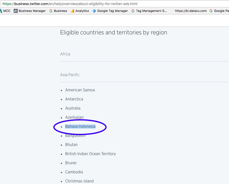 arifhss's tweet photo. Hi @twitter and @TwitterSupport, "Bahasa Indonesia" means Indonesian Language. Just put "Indonesia" as a country or region. 😆 Thanks. https://t.co/cG3nJb6LIt