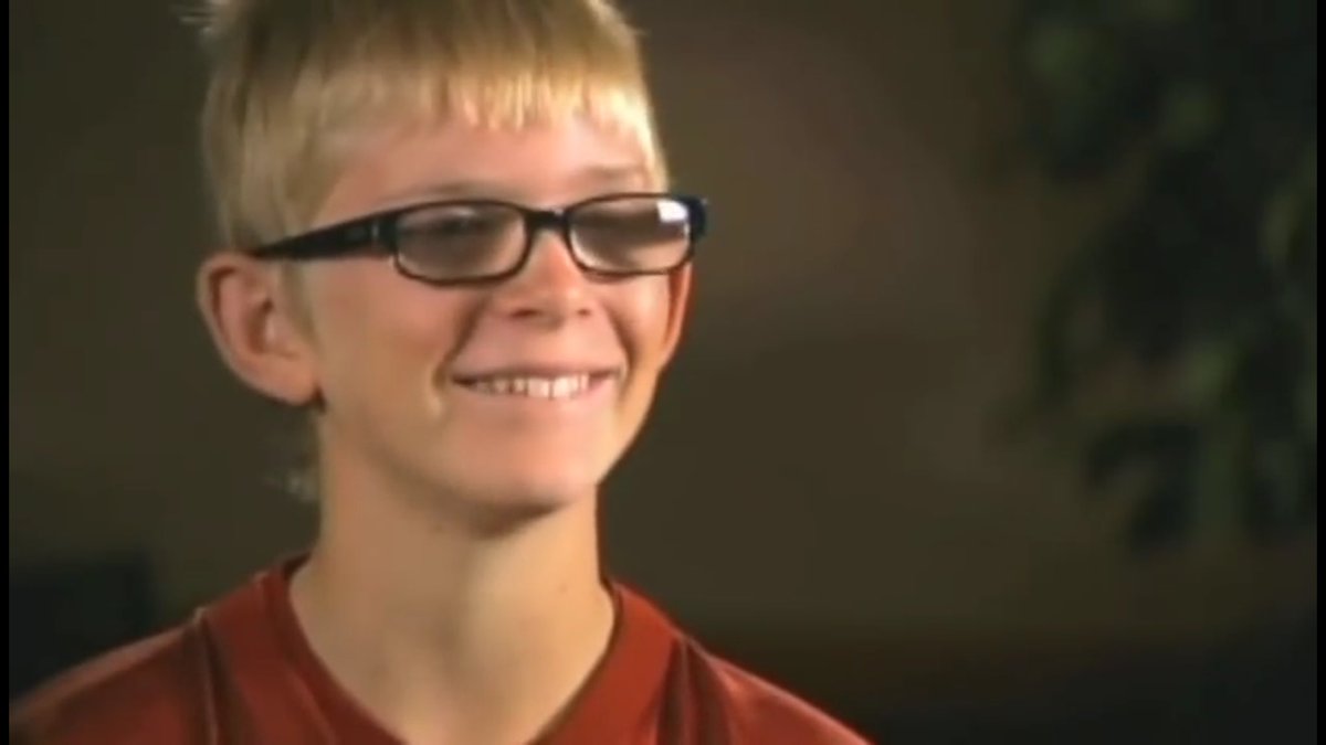 ArashMarkazi's tweet photo. Here's Jake Olson, who lost his left eye and right eye to cancer, in 2009. And here he is today after becoming a USC football letter winner. https://t.co/d4bqyqJaXA