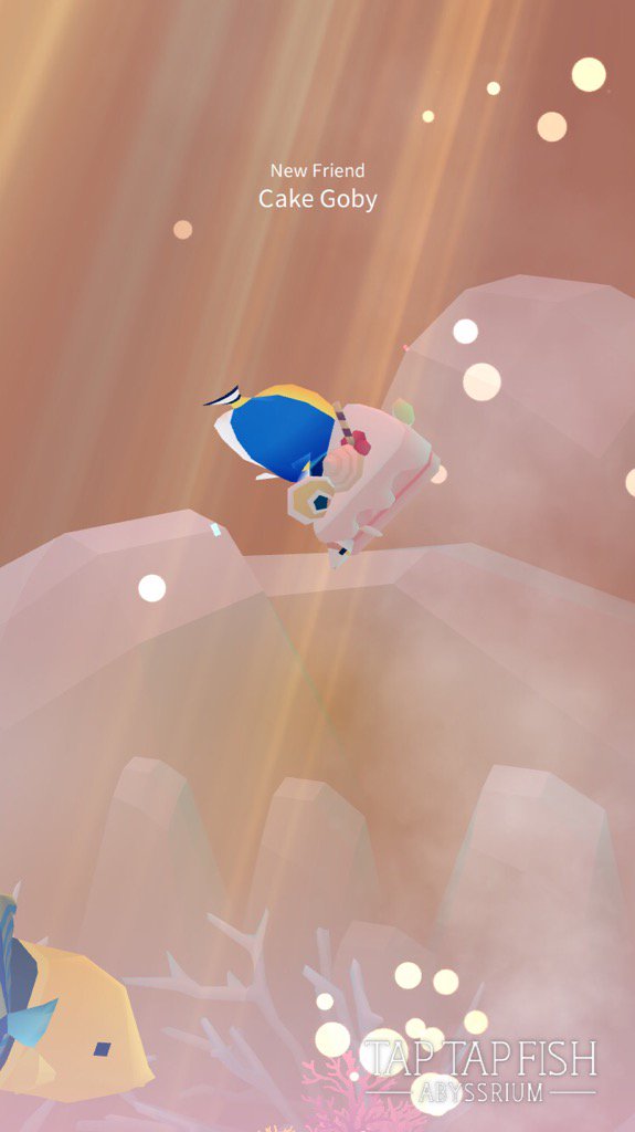 Life_Of_Dancing's tweet photo. My Cake Goby:) 
#taptapfish
Download: https://t.co/RTkYGbnwFL https://t.co/sPhz6QdObq