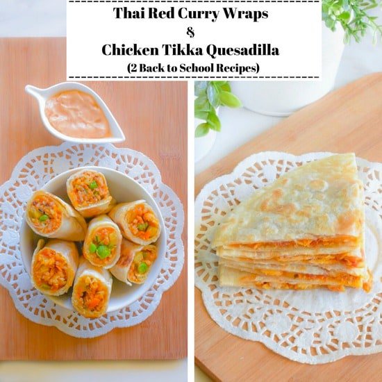 TheNovProfessor's tweet photo. Thai Red Curry Wraps and Chicken Tikka Quesadilla https://t.co/HWmwz00Bz2 https://t.co/W1rnCUt7IQ