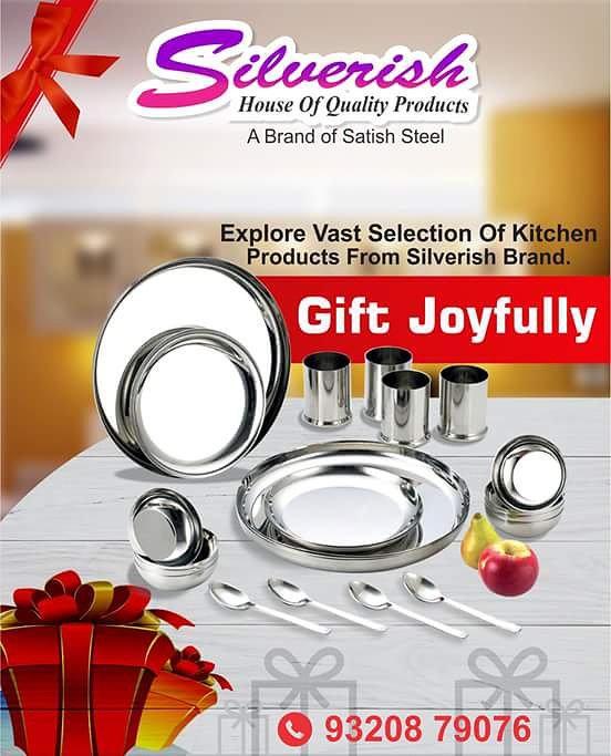 Silverish55's tweet photo. Stainless Steel Kitchenware Set from Silverish Brand
Gift for Family, Staff & Corporate eventsπ
π: 9320879076
#Silverish π https://t.co/sGDn5bEH6c