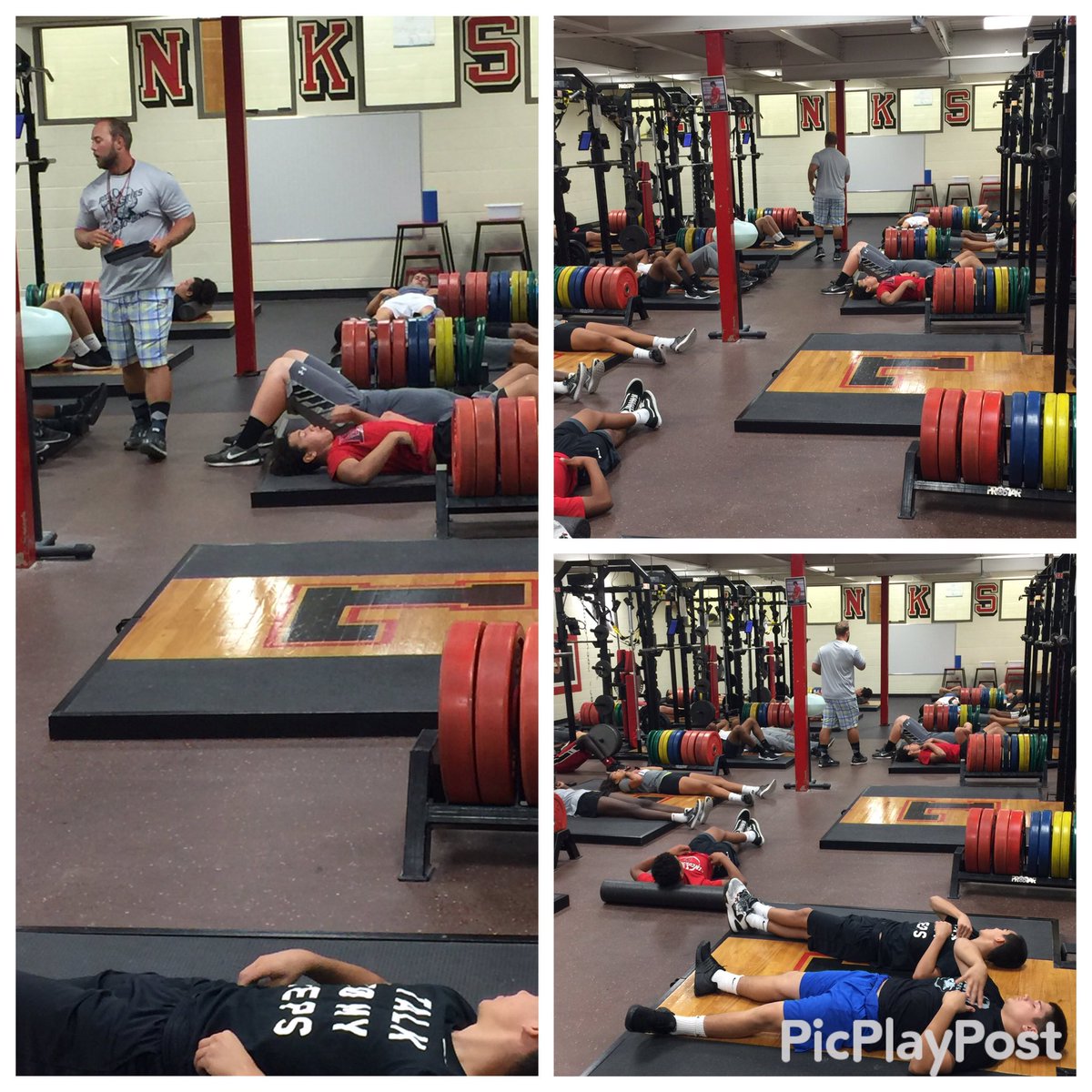 CoachVenable1's tweet image. Coach Beckmann leading another Reflexive Performance Reset Session. #reflexiveperformancereset #@ReflexivePReset