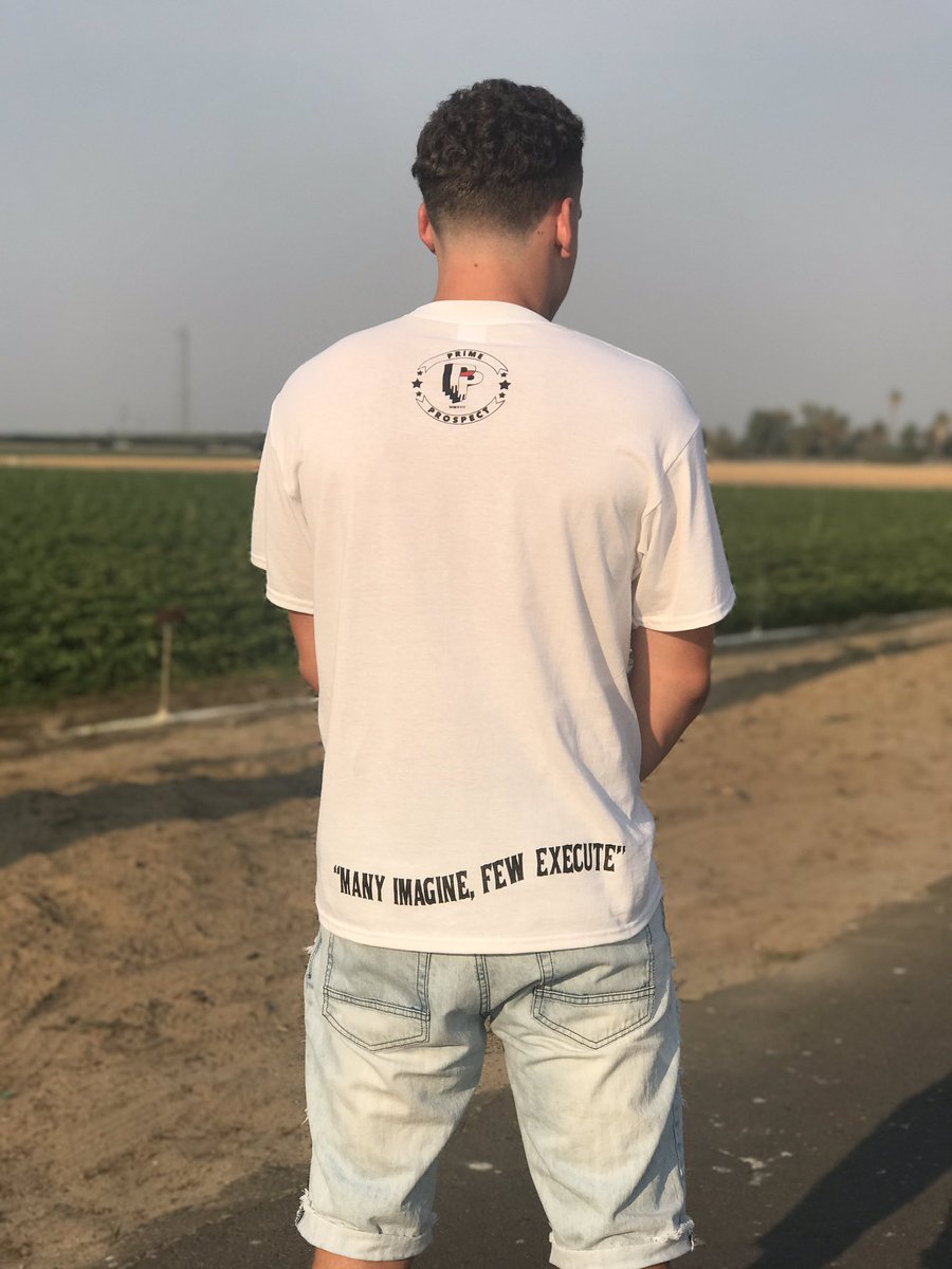 primeprospect_'s tweet photo. Shout out @romeo_sesmaaa for the support, cop yo prospect tee white and black ‼️‼️‼️‼️ https://t.co/cUD5zggRBx