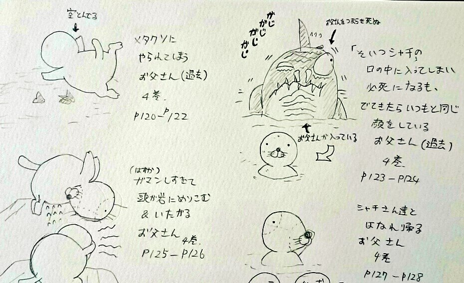 ぼのぼののお父さんまとめシリーズ