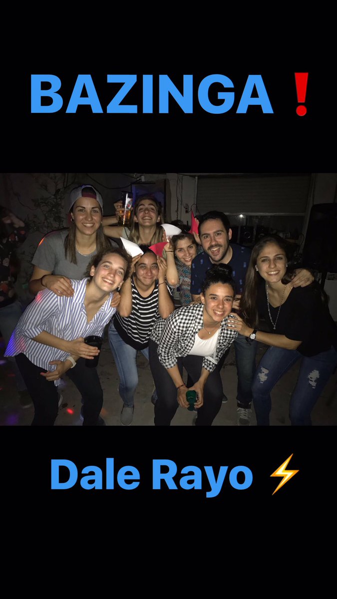 bazingafem's tweet photo. El Rayo ⚡️ de festejo https://t.co/eG8kkEkFMh