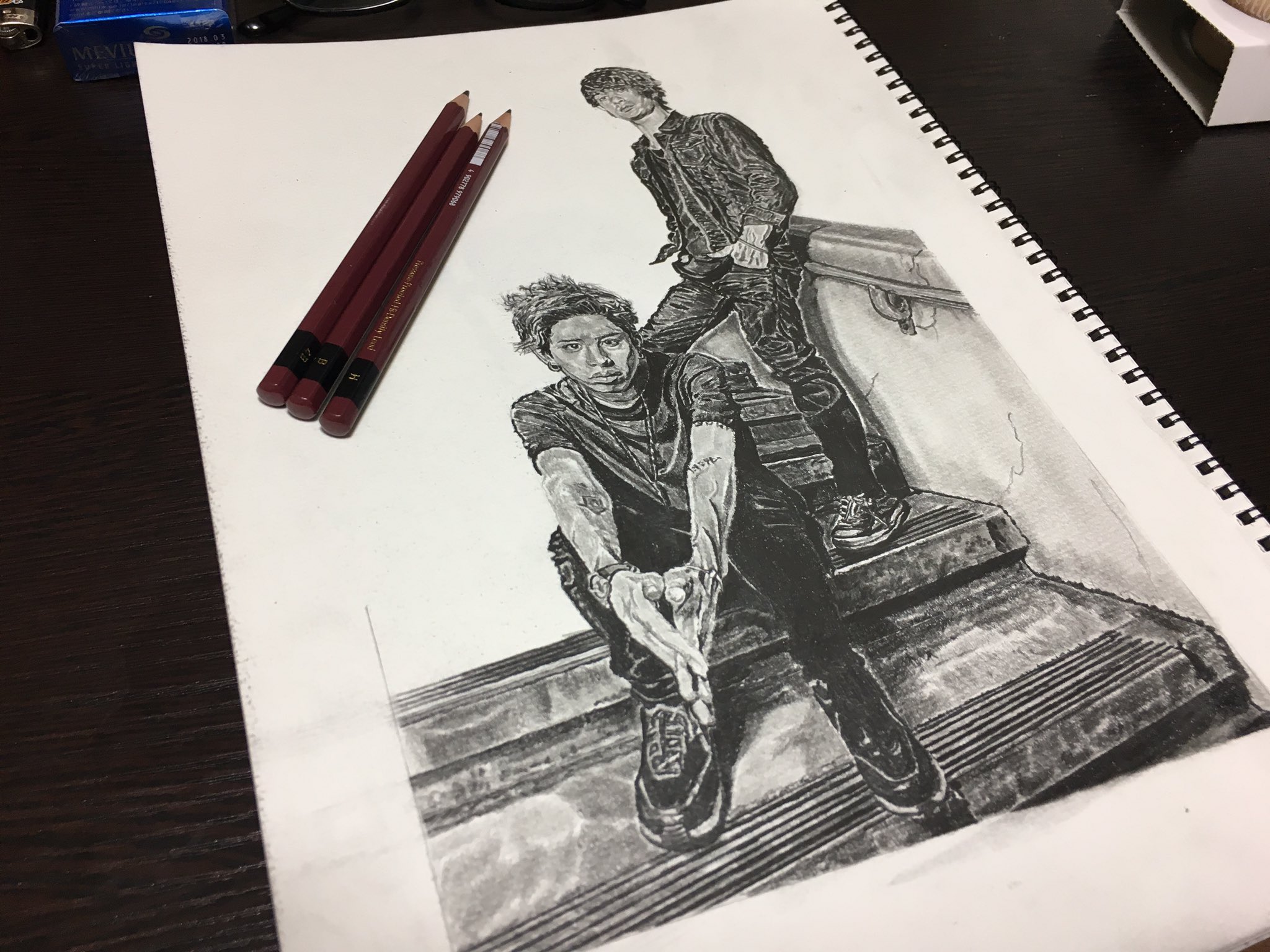 تويتر Yudai على تويتر One Ok Rock Pencil Drawing 休日なんで一気に描き上げたよ Oneokrock Oneokrock Taka Toru ワンオク ワンオクイラスト ワンオクロック イラスト Oorerさんrt Oorerさんと繋がりたい T Co 37xlljkqni