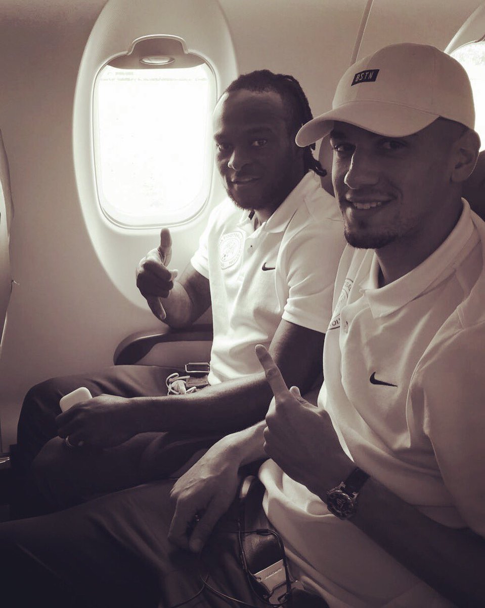 Off to Cameroon for the return leg of the World Cup qualifier 👊🏿 #Nigeria