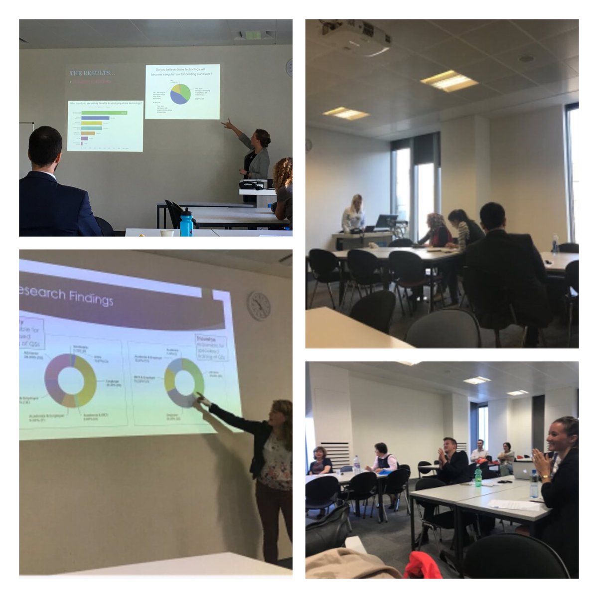 A wide range of excellent dissertation were presented at the Surveying Masters Conference on Friday 1/9/17
Well done and good luck!