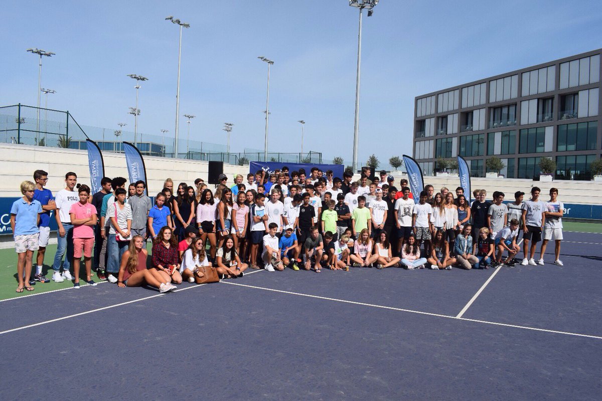 rnadalacademy's tweet image. Today we celebrate the #AnnualProgram inauguration at #RafaNadalAcademybyMovistar. Our director coaches &amp;amp; all the staff welcome our students