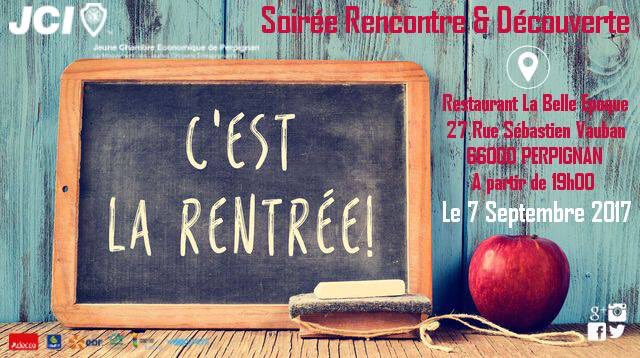 La #soirée de #rentrée c'est le 7 sept au restaurant #LaBelleÉpoque à #Perpignan
facebook.com/events/1449076…
