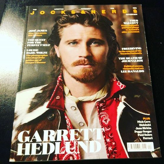 Look Who\s On The Cover Of Jocks & Nerds Magazine. Happy 33rd Birthday Garrett Hedlund 