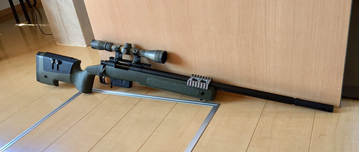 ctm521116's tweet photo. #arisoft #arisoftgun #arisoftphoto #サバゲー #サバゲ #東京マルイ #marsoc #エアガン #m40a5 https://t.co/mc1kAVGjLZ