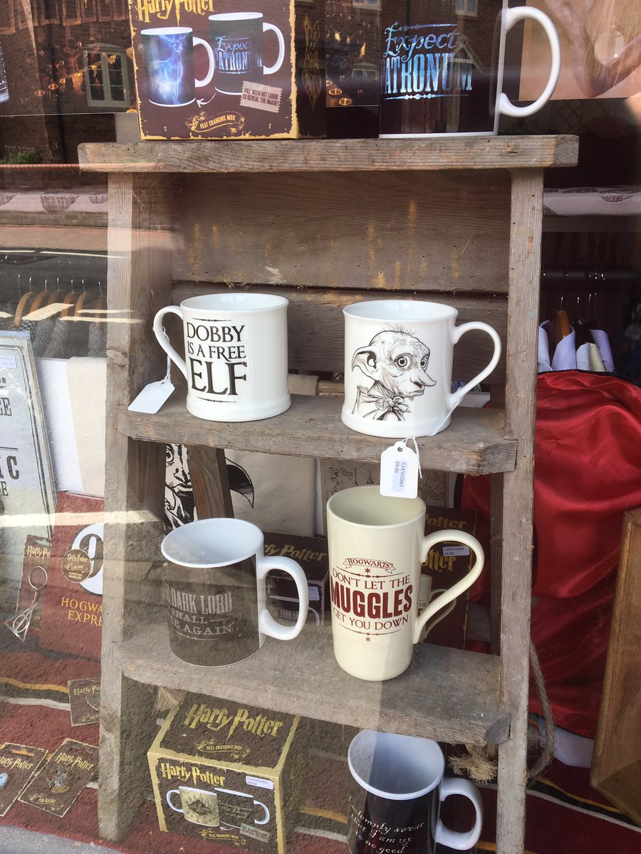 AAC_Donna's tweet photo. Harry Potter is in Ironbridge. Vintage Corner #open7daysawk https://t.co/AGagbCyKrX