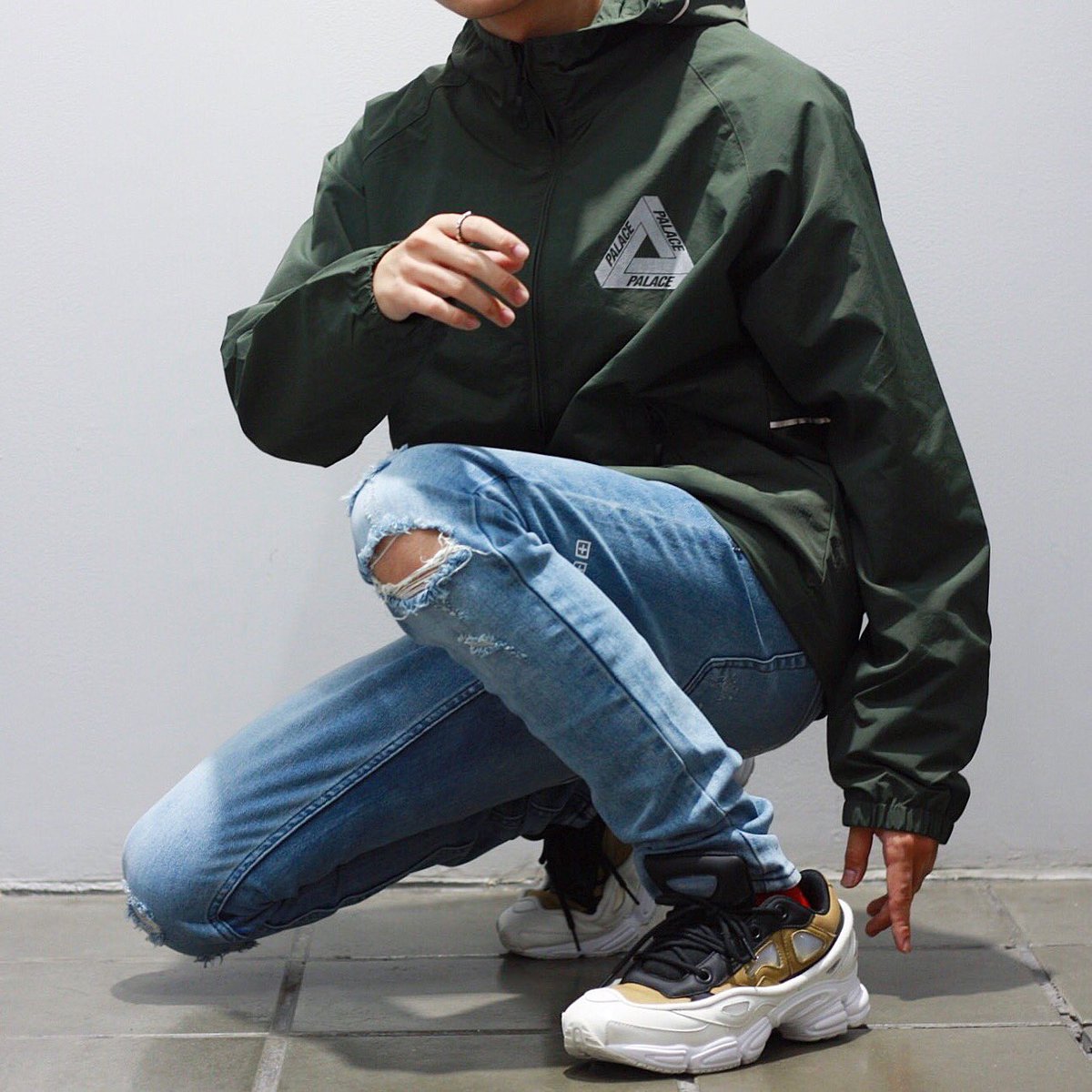PALACE 3M CRANK JKT OLIVE 🏄🏻🍃 ストリートブランドを筆頭に注目を