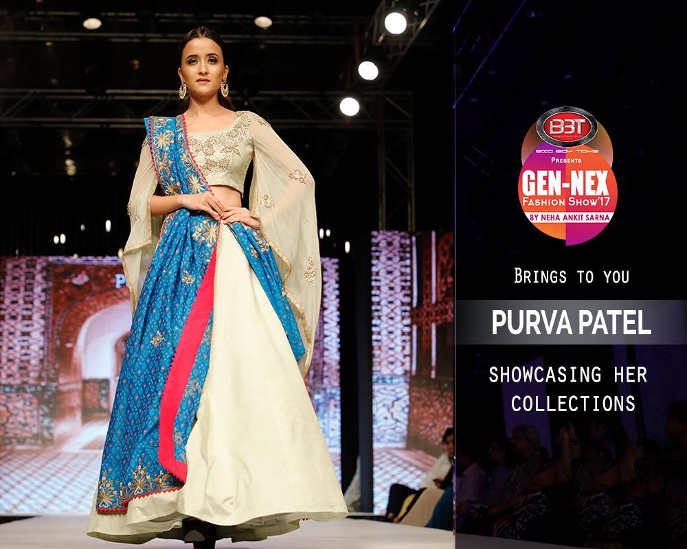 gennex2017's tweet photo. Gennex Fashion Show'17 presenting #PurvaPatel Showcasing an incredible collection with vibrant colors.
#gennex2017 #fashionshow #designer https://t.co/5vsY359B0s