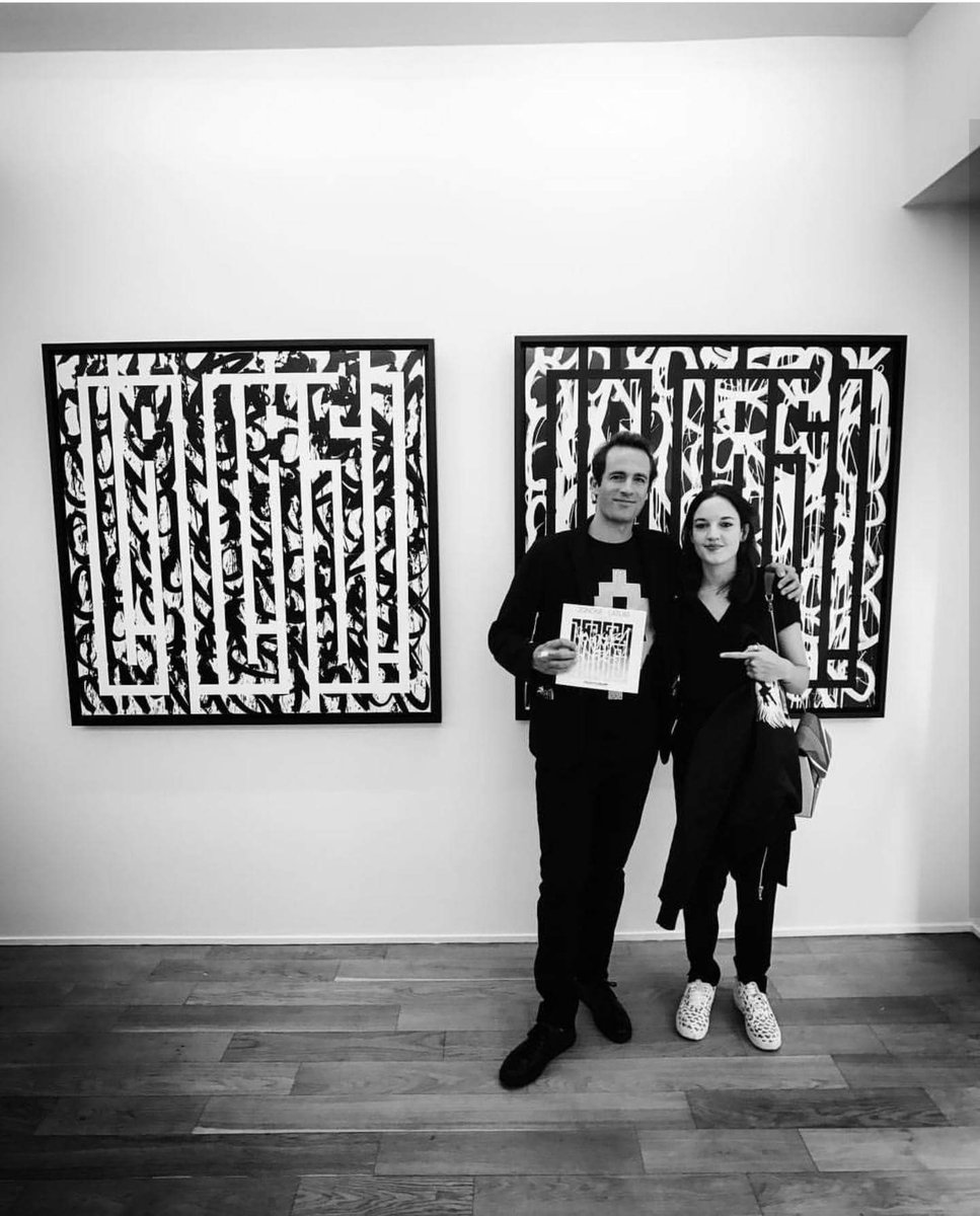 Jainaka_'s tweet photo. @Jainmusic était ce samedi à l'exposition du dernier projet du graffeur @Latlas_art à la @SpeerstraGaleri, a Paris 🖌️ https://t.co/fapVASLOUr