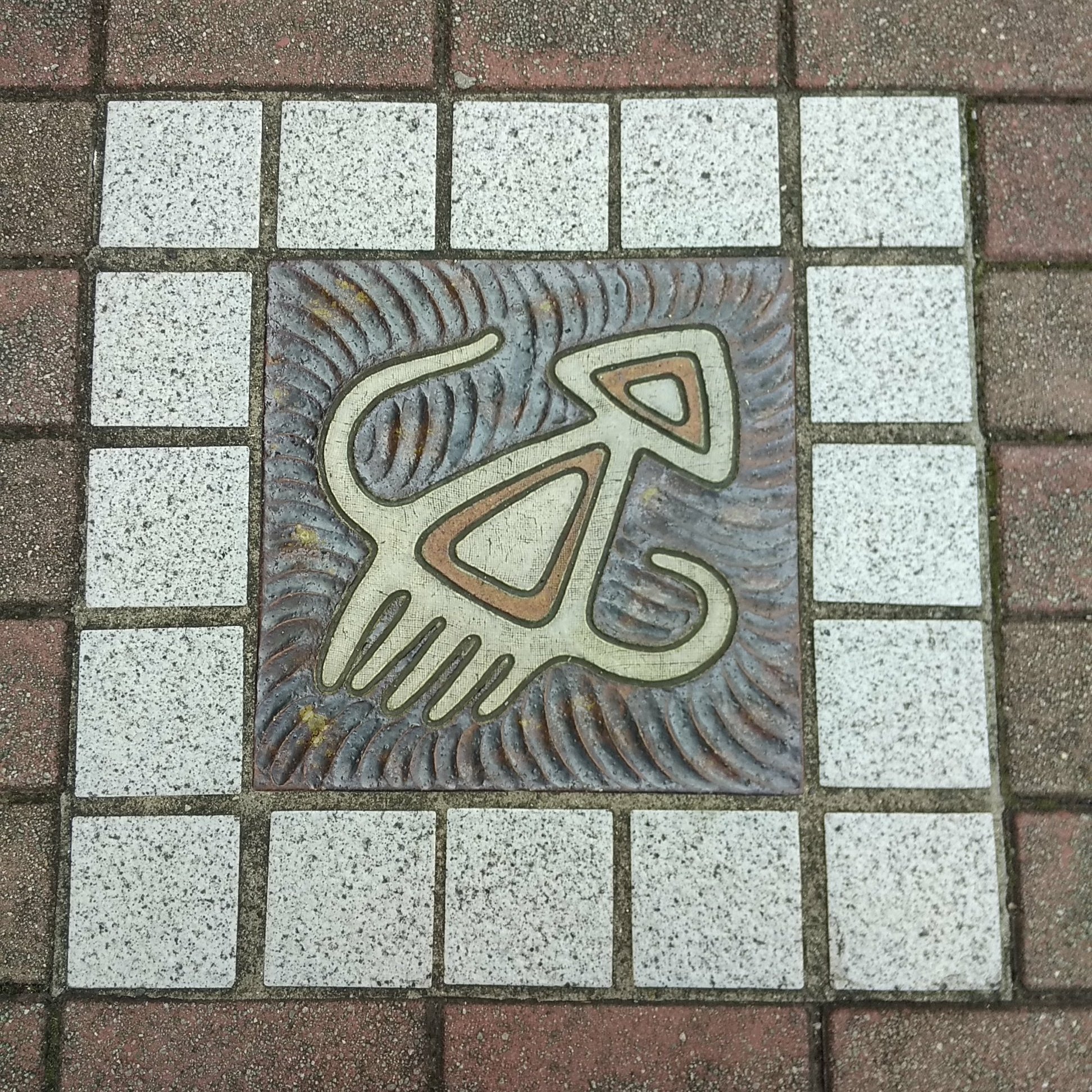 清澄白河にあるアートっぽいイラストや置物など Twitter