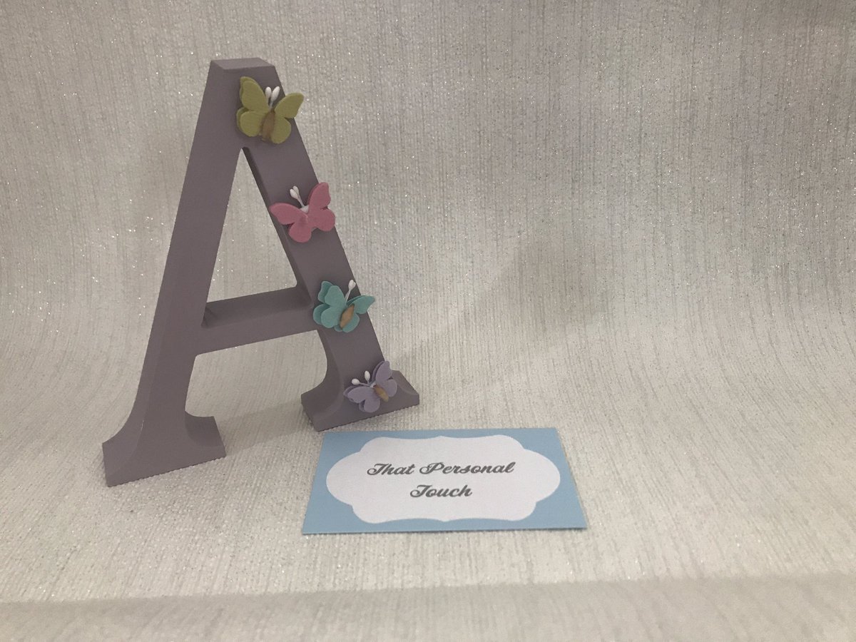 TPT_11's tweet photo. Ready to post and in the sale just £5 plus postage !! #letter #personalised #homedecor #cute #purple #butterflies https://t.co/lmSnzZXWOC