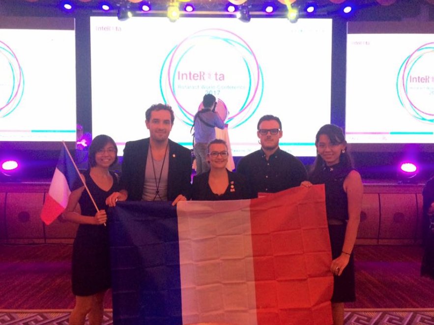 RACParisOuest's tweet photo. @interotaipei @RotaractFrance ๐ซ๐ทย at #Interota2017 #InteroTaipei Taiwan's Grand Opening.
#rotaract #rotaractfrance #interota https://t.co/445X3bA9rf ๐น๐ผ https://t.co/vYTWxIHM0U