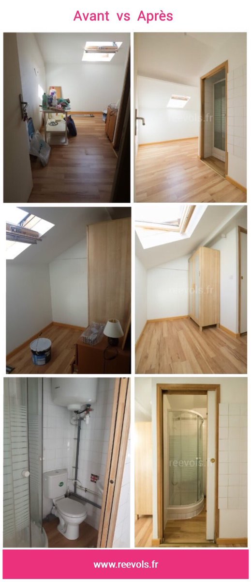 Reevols's tweet photo. Un nouvel #avantapres dont vous nous en direz des nouvelles !? #homestaging #coachingimmo #photography https://t.co/OrfPsuBCFX