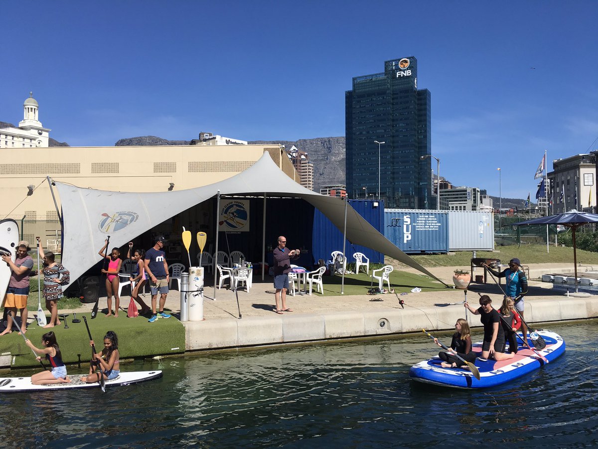 What a day in Cape Town come Sup with #Supcapetown