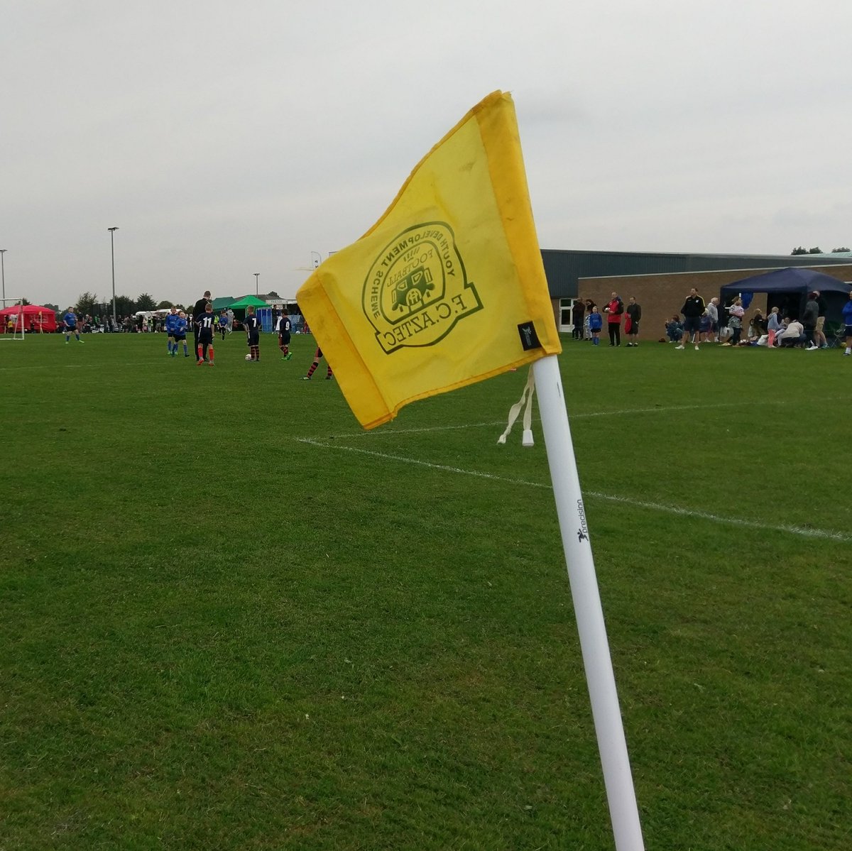 FC_Aztec's tweet photo. We're well under way today. Skies not so blue, but still set fair.
#AztecTournament https://t.co/xlo6MOyYXJ