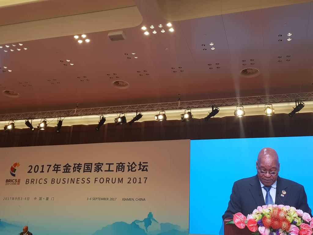 mmkubayi's tweet photo. Attending BRICS summit at Xiamen https://t.co/aJgRftyxvy
