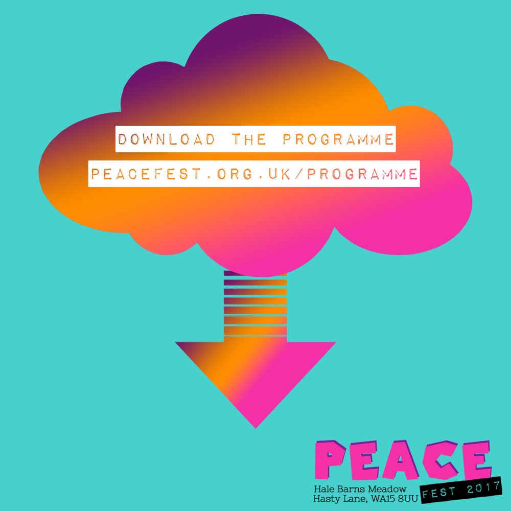 altypeacefest's tweet photo. Check out https://t.co/LqdofT1YPO for what's happening over the weekend and download your programme #peacefest #Altrincham #family #event https://t.co/ine5YKzPCq