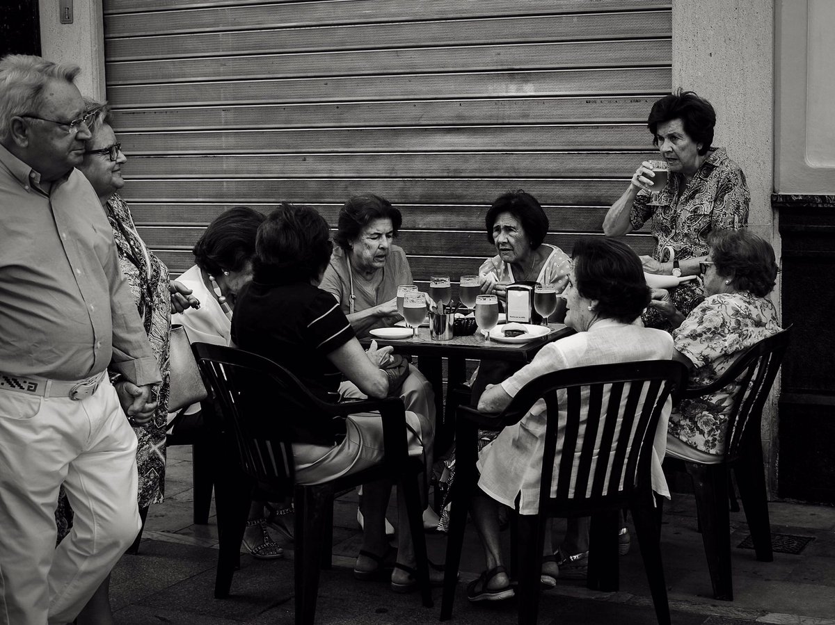 perturePriority's tweet photo. 'Ladies that lunch' A day of #streetphotography in the lovley Spanish town of #Ronda #35f2 #ThePhotoHour https://t.co/osuy4eDUSu