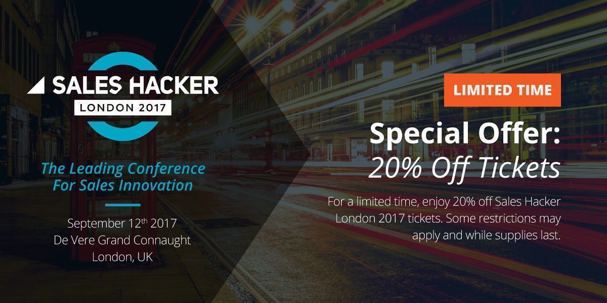 Sales Hacker on Twitter "8 Days Until the Leading Conference for 