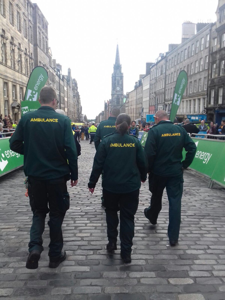 Bristolambo's tweet photo. #teamba loading up to start. #Edinburgh you are beautiful and have set a precedent! @TourofBritain see you all in #kelso #medicalcover https://t.co/hqwO5Aj9m1