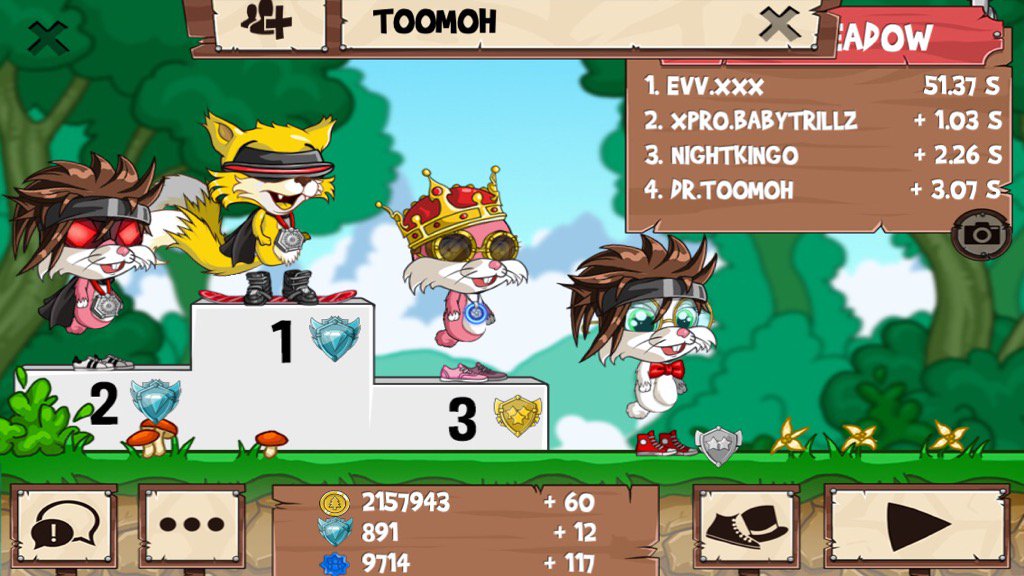 1SOMAx's tweet photo. Get on my level, son! #funrun2 #BabyTrillz #NIGHTKINGO #Toomoh https://t.co/2PKv38mFC4