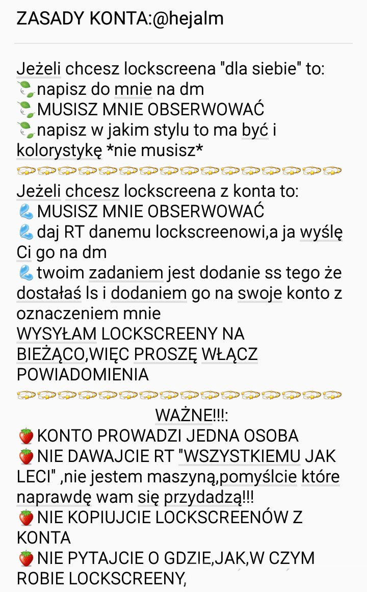 hejalm's tweet photo. ZASADY KONTA🌹
ROZUMIESZ=RT https://t.co/qOB9wCbG8a