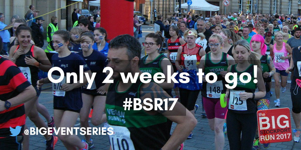Don’t leave it too late, only 2 weeks before the <a href="/BigEventSeries/">THE BIG EVENT SERIES</a> #10K &amp; Family Fun Run… Have you entered yet? goo.gl/2bpcfZ #BSR17
