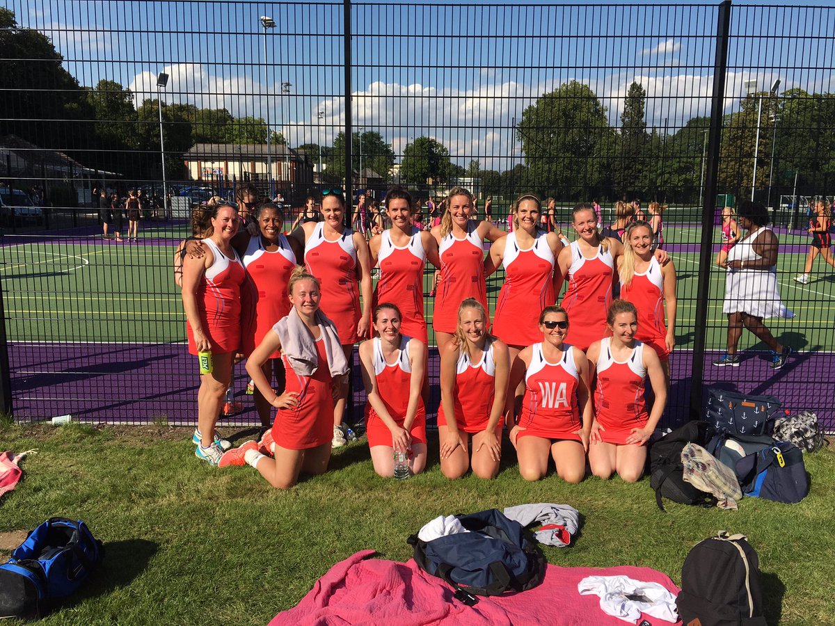 BOOM return of the red dress! Awesome day of netball in sunshine at SCN Tournament. Excellent netball and bants by Mighty 3s &amp; 4s (&amp; guests)