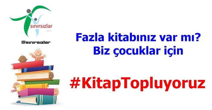Sizde bize katılmak ister misiniz? 

#KitapTopluyoruz geleceğimiz olan çocuklarımızın yüzünde kocaman mutluluklar oluşturuyoruz.

.