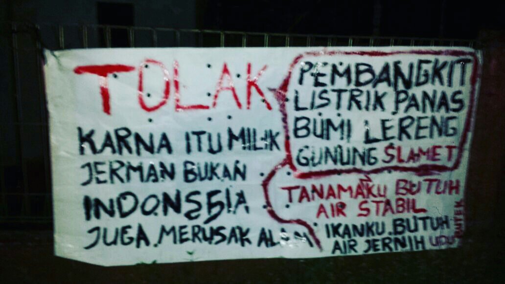 SaveMtSlamet's tweet photo. Gallery Publikasi Penolakan PLTPB Baturraden.

#selamatkanslamet #saveslamet  #tolakpltpb https://t.co/sft793X2oU
