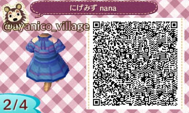 あやにこ とび森 あつ森 Twitterissa 乃木坂46 逃げ水 の歌衣装です こちらは西野七瀬ちゃんバージョン とび森 どうぶつの森 マイデザイン 乃木坂46 逃げ水 T Co 2ojf5zu94y Twitter