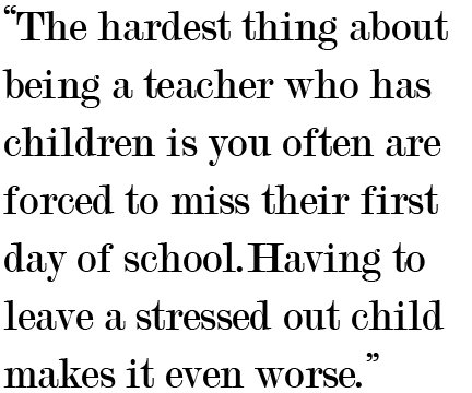 tipsfromtown's tweet photo. Being a Teacher & Mom on First Day of School: The hardest thing is missing their first day of school.#tipsfromtown https://t.co/gmqA8yp2AL https://t.co/dowFfI1Wuq