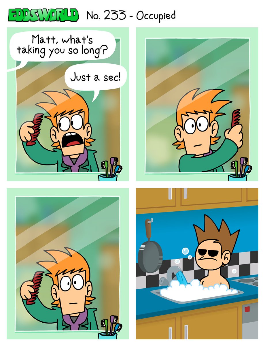 Eddsworld's tweet image. Greatness requires sacrifice... for others. This comic was written and illustrated by @TobiKnitt. Discover more at eddsworld.co.uk