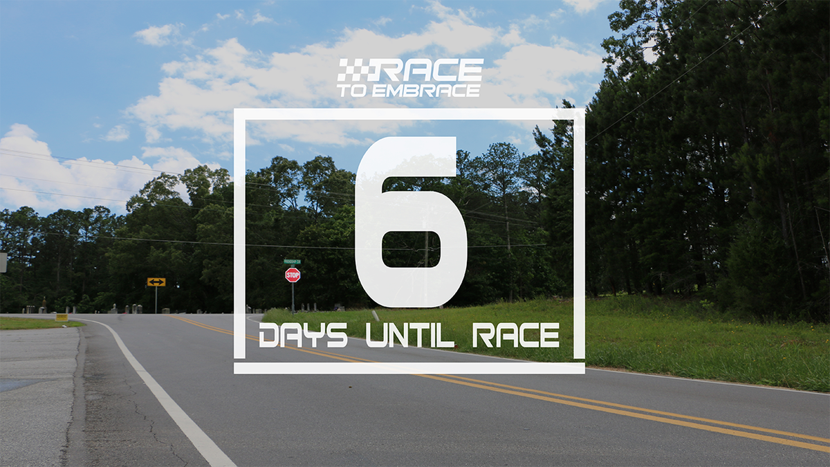 RacetoEmbraceGA's tweet photo. Only 6 Days until Race Day! Register at https://t.co/FoQckbIMgQ https://t.co/UvXYqcLcAj