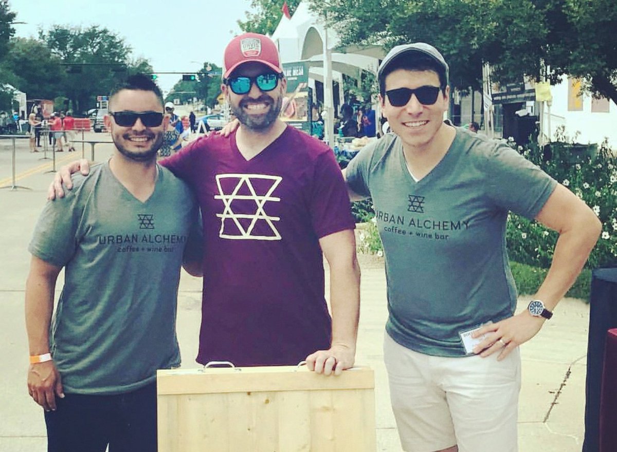 UrbanAlchemyBar's tweet photo. Thanks to everyone who supported us at @TasteOArlington yesterday! #coffee #wine
@UrbanAlchemyBar @dtarlington
#opening2017 https://t.co/lxEA7ONEHS