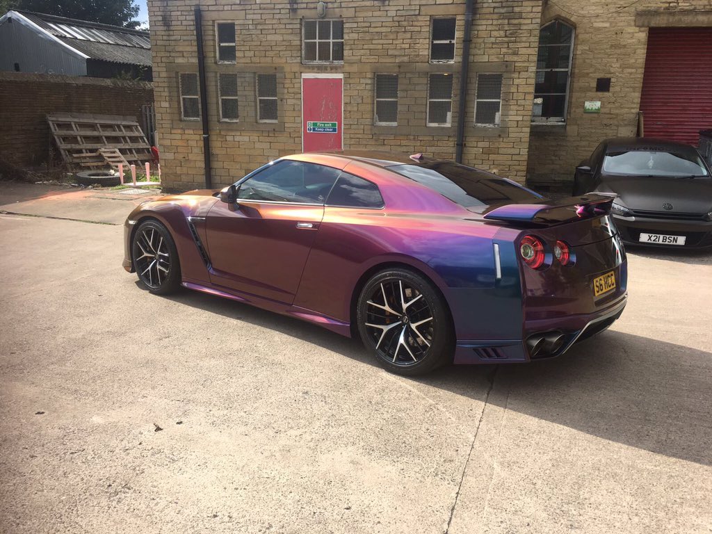 SamSanders54's tweet image. And the new colour has arrived... #GTR#R35#800BHP
