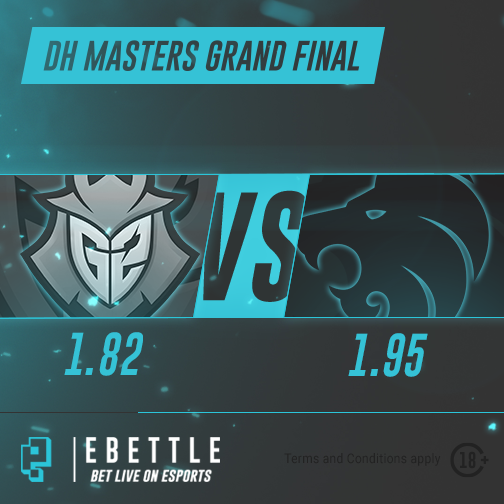 eBettleCom's tweet image. 💙IT'S TIME FOR THE #DHMasters GRAND FINAL!

🎲Bet here: bit.ly/2gCtcPN