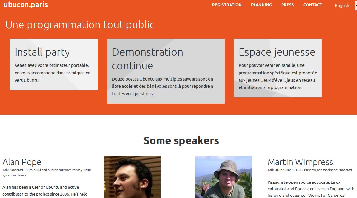 ubuntuparty's tweet photo. Un peu comme une Ubuntu Party, mais avec la communauté européenne ;) #ubucon https://t.co/eNIRe225I9 (8-10 septembre) https://t.co/7tx6YIGLlF