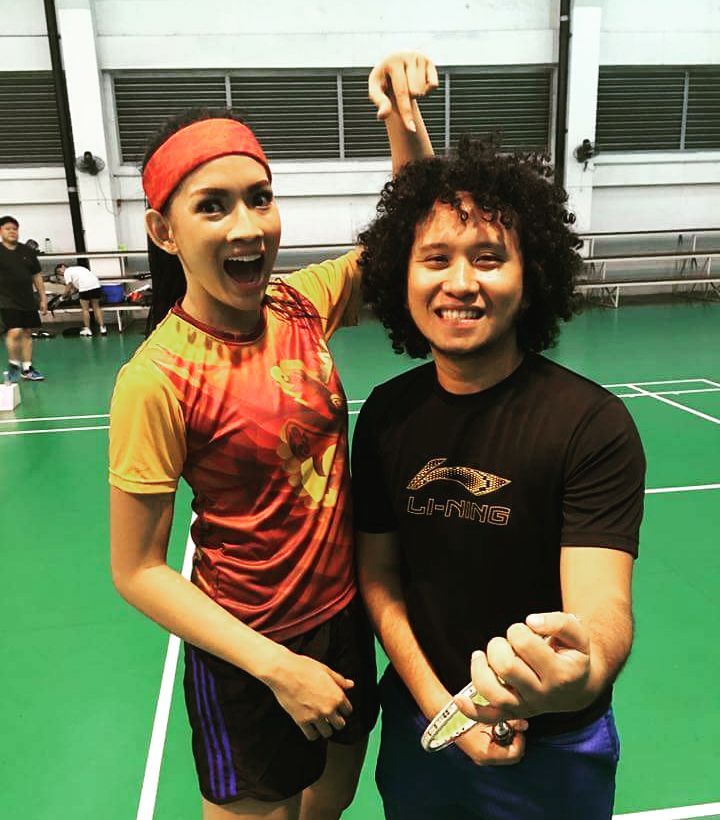 JamesLinao_01's tweet photo. 5 more days before my 1st tourney! @4Badminton  #LiNing #Dubai #4BChallenge https://t.co/4fxrWqQcph