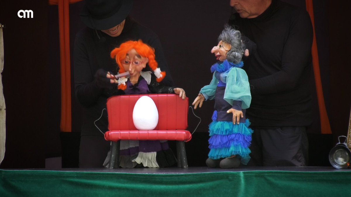 “Brujerías” de Títeres Cacaramusa en el Parque Alcés alcazarmedia.es/brujerias-tite…