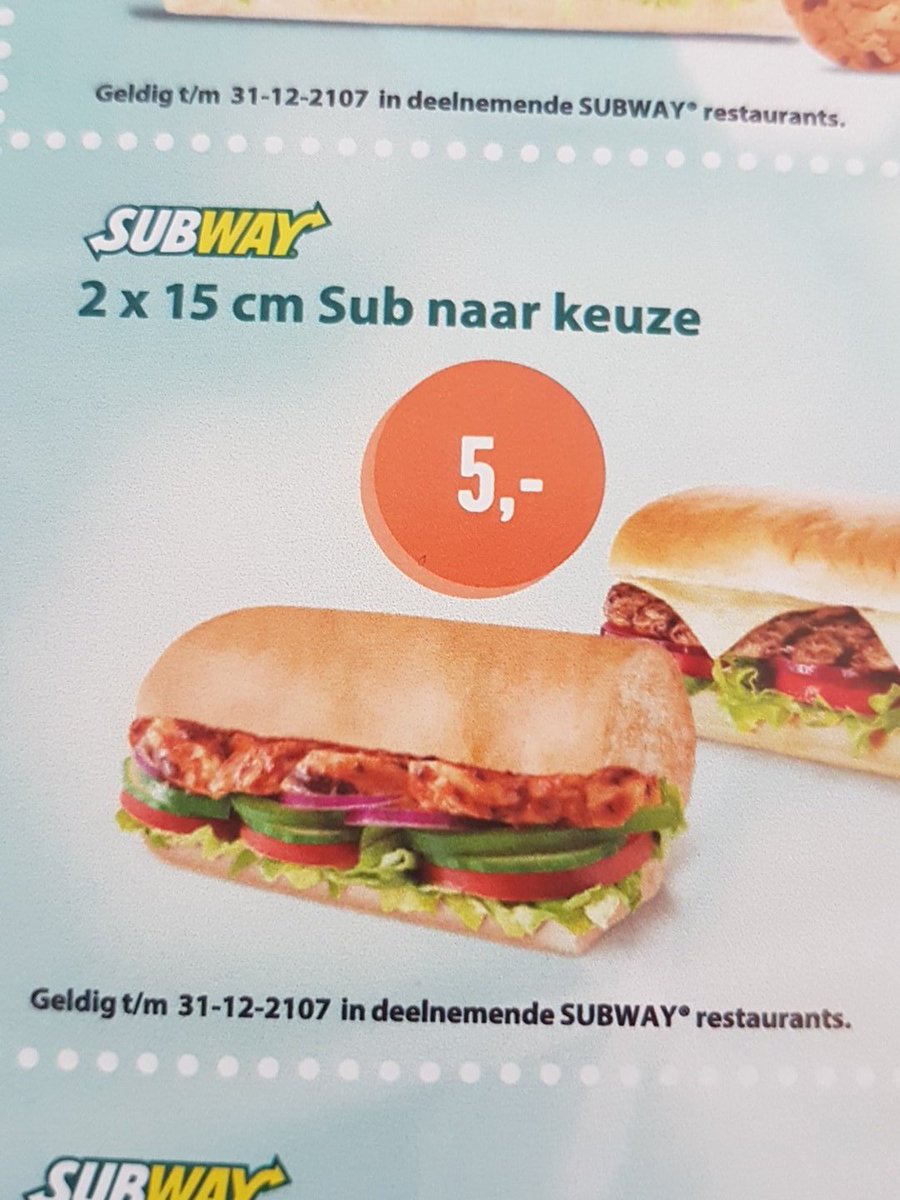 IngeLammers's tweet photo. Oké dus @JumboSupermarkt heeft jaaraanbiedingen? Dan gaan wij er overheen! @subwaynl https://t.co/0bzVEdhmNw