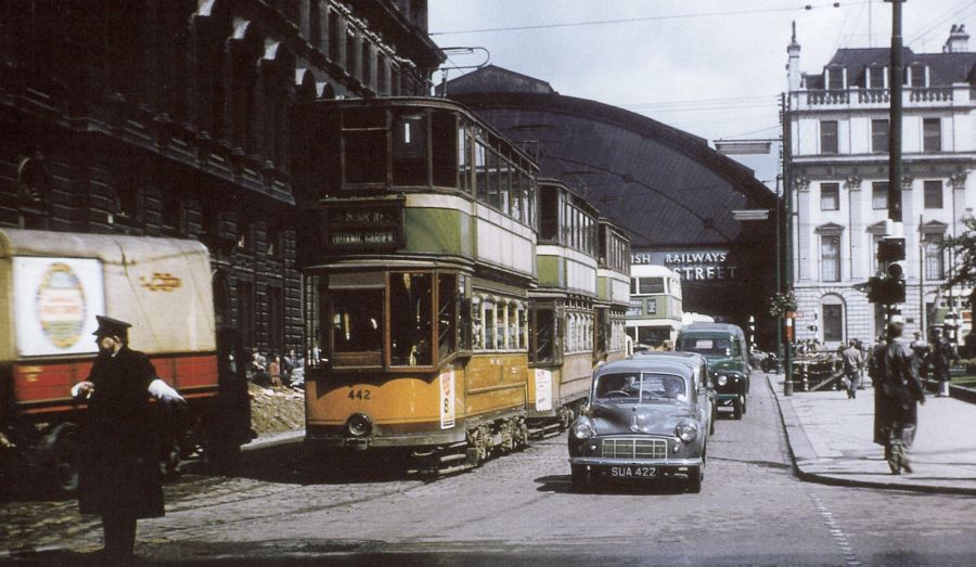 George Square, Glasgow. (1955)