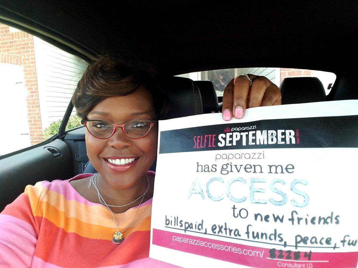 chataspikes's tweet photo. #AccessPaparazzi @PaparazziAccess   
ID 82284 
Paparazzi has given me access to new friends, bills paid, extra funds &amp; fun. Thanks Papa! https://t.co/dL0k6hIJUz